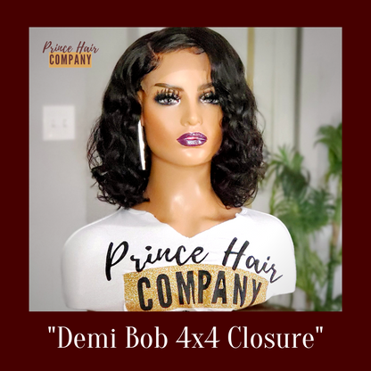 "Demi" Bob Loose Wave Lace Front Wig (Medium)