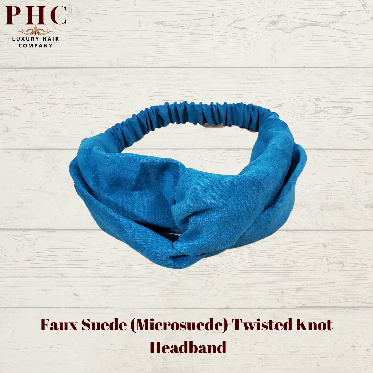 Faux Suede Twisted Knot Headband - PHC