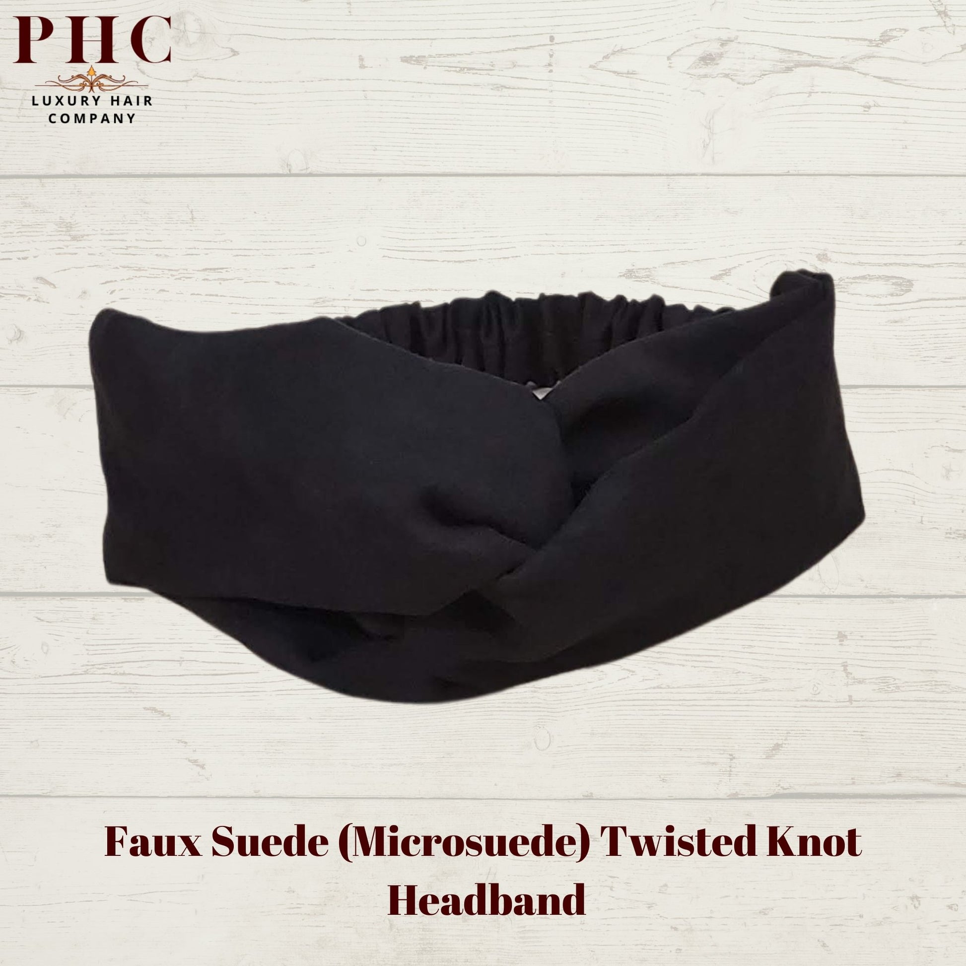 Faux Suede Twisted Knot Headband - PHC