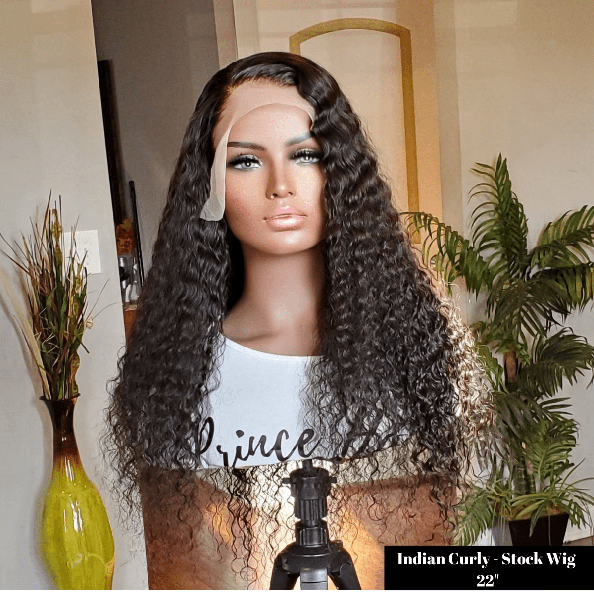 Indian Curly 13x6 Frontal Wig - PHC