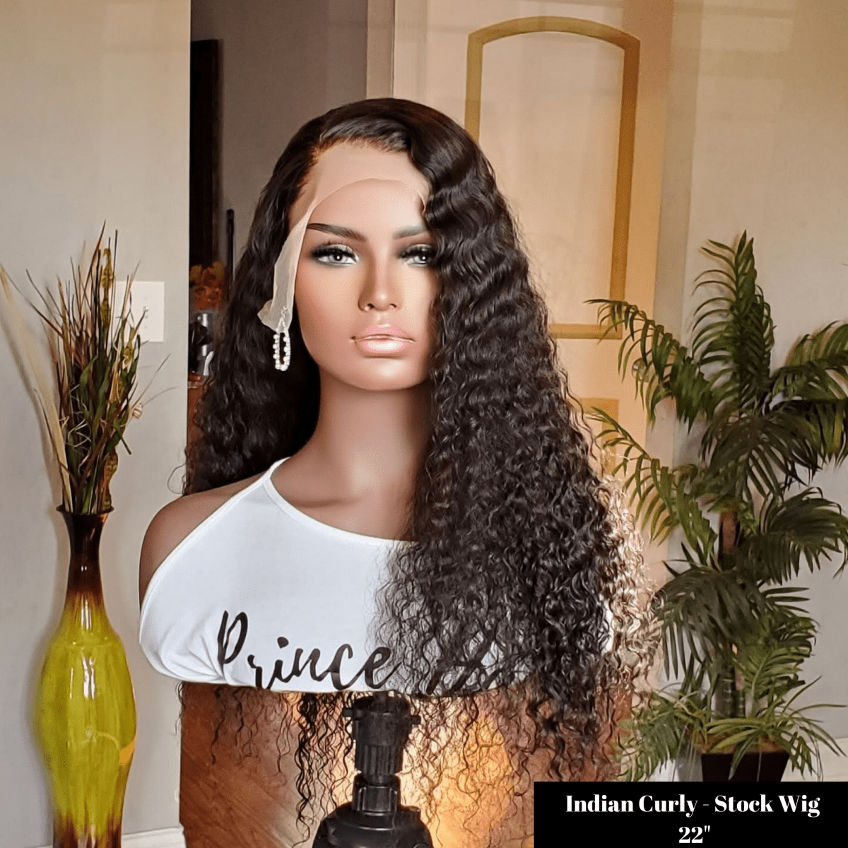 Indian Curly 13x6 Frontal Wig - PHC