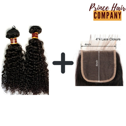Virgin Brazilian Deep Curly Bundle Deals - PHC