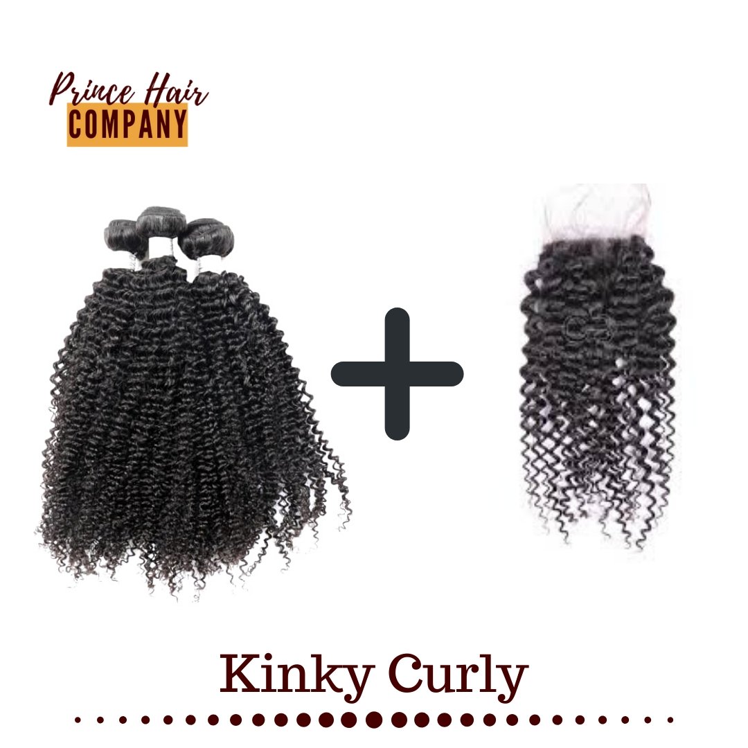 Virgin Brazilian Kinky Coily Curls Human Hair Bundle Deals - PHC