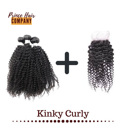 Virgin Brazilian Kinky Coily Curls Human Hair Bundle Deals - PHC