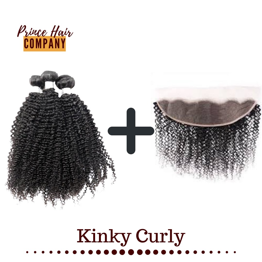 Virgin Brazilian Kinky Coily Curls Human Hair Bundle Deals - PHC