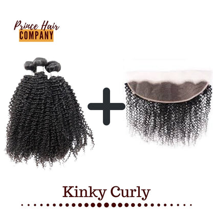 Virgin Brazilian Kinky Coily Curls Human Hair Bundle Deals - PHC